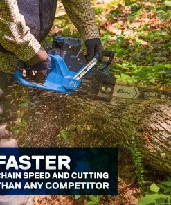 Best reviews of 🛒 Kobalt Cordless Electric Chainsaws 80-Volt Max 18-in Brushless Cordless Electric Chainsaw 5 Ah (Battery & Charger Included) ❤️ -Kobalt Sales Shop 12049906