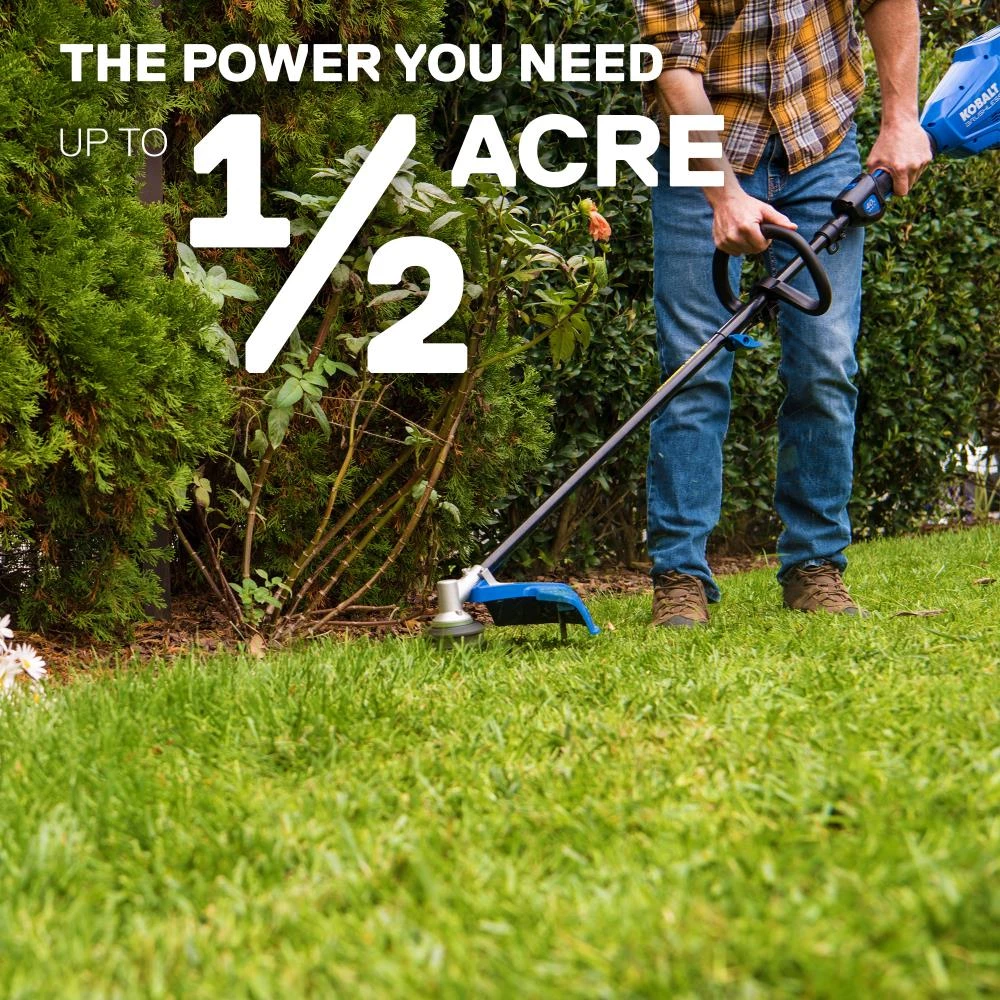Cheap π Kobalt Cordless Electric String Trimmers 40-Volt Max 16-in Straight Cordless String Trimmer with Attachment Capable and (Battery Included) π 3 Cheap π Kobalt Cordless Electric String Trimmers 40-Volt Max 16-in Straight Cordless String Trimmer with Attachment Capable and (Battery Included) π - Image 3