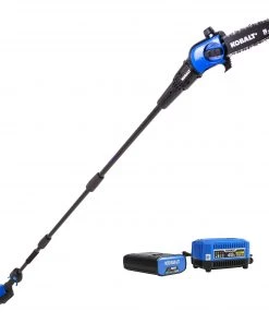 Best Pirce 🤩 Kobalt Cordless Electric Pole Saws 40-Volt Max 8-in Cordless Electric Pole Saw (Battery & Charger Included) 🌟