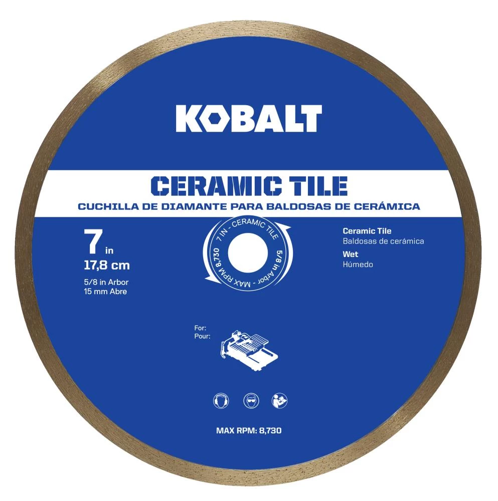 Top 10 ⌛ Kobalt Diamond Saw Blades 7-in Wet Ceramic Continuous Diamond Saw Blade ⭐ 1 Top 10 ⌛ Kobalt Diamond Saw Blades 7-in Wet Ceramic Continuous Diamond Saw Blade ⭐
