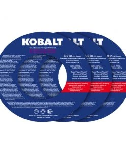 Hot Sale π Kobalt Circular Saw Blades 3-Pack 4-in Set High-speed Steel Circular Saw Blade Set π