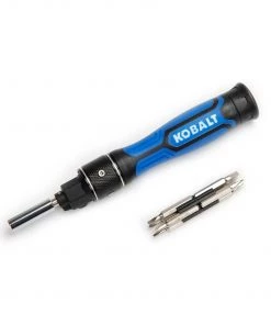 Top 10 ⌛ Kobalt Screwdrivers 8-Piece Plastic Handle Ratcheting Torx Multi-bit Screwdriver 😍