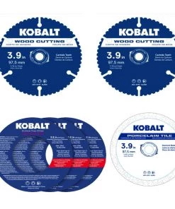 Flash Sale π Kobalt Circular Saw Blades 6-Pack 4-in Set High-speed Steel Circular Saw Blade Set π