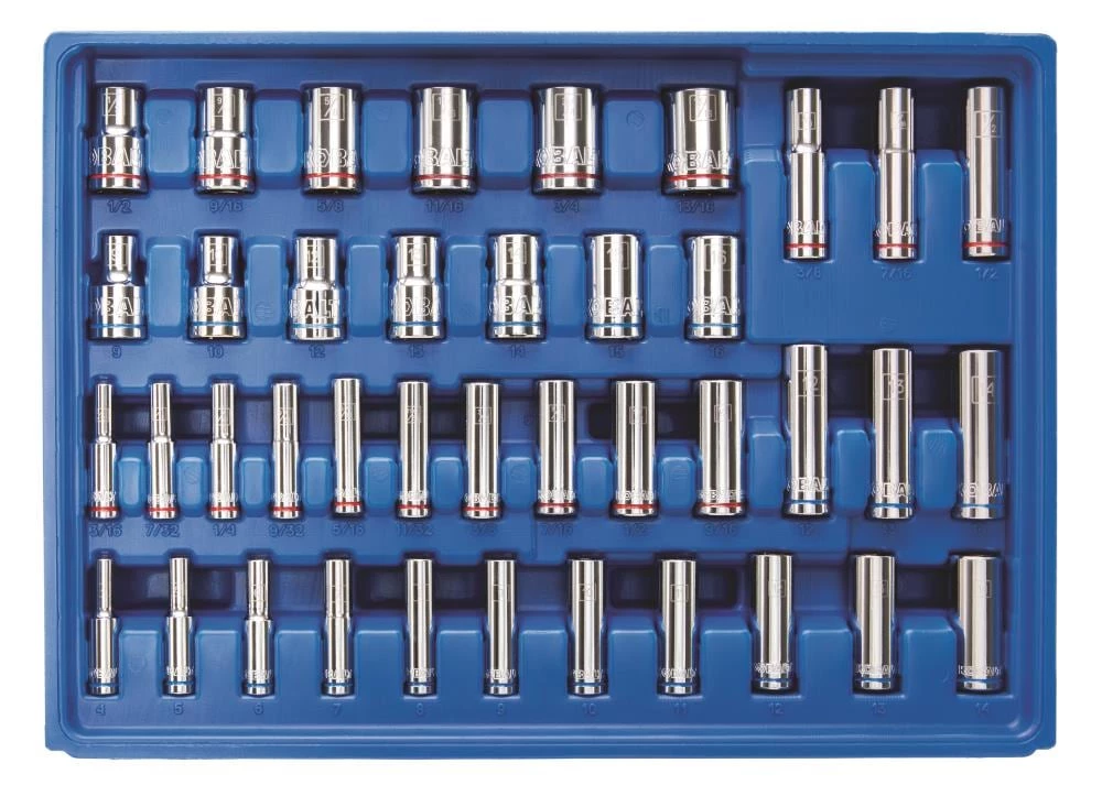 Brand new π₯ Kobalt Mechanics Tool Sets 319-Piece Standard (SAE) and Metric Combination Polished Chrome Mechanics Tool Set (1/4-in; 3/8-in) π 7 Brand new π₯ Kobalt Mechanics Tool Sets 319-Piece Standard (SAE) and Metric Combination Polished Chrome Mechanics Tool Set (1/4-in; 3/8-in) π - Image 7