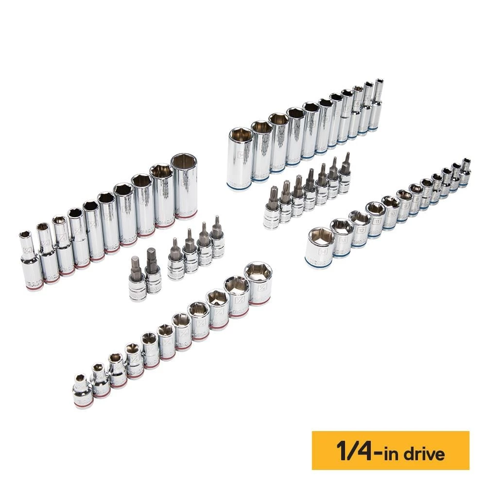 Brand new π₯ Kobalt Mechanics Tool Sets 319-Piece Standard (SAE) and Metric Combination Polished Chrome Mechanics Tool Set (1/4-in; 3/8-in) π 9 Brand new π₯ Kobalt Mechanics Tool Sets 319-Piece Standard (SAE) and Metric Combination Polished Chrome Mechanics Tool Set (1/4-in; 3/8-in) π - Image 9