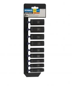 New ✔️ Kobalt Impact Sockets & Impact Socket Sets 9-Piece Metric 3/8-in Drive Set 6-Point Impact Socket Set 🔔 -Kobalt Sales Shop 15105616 scaled