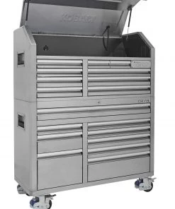 Wholesale π€© Kobalt Bottom Tool Cabinets 3000 Series 53-in W x 68.7-in H 18-Drawer Stainless Steel Rolling Tool Cabinet (Stainless Steel) β¨ 15 Wholesale π€© Kobalt Bottom Tool Cabinets 3000 Series 53-in W x 68.7-in H 18-Drawer Stainless Steel Rolling Tool Cabinet (Stainless Steel) β¨ -Kobalt Sales Shop 15318981 scaled