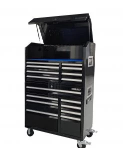 Discount ✔️ Kobalt Bottom Tool Cabinets 3000 Series 41-in W x 37.5-in H 8-Drawer Steel Rolling Tool Cabinet (Black) ⭐ -Kobalt Sales Shop 15319015 scaled