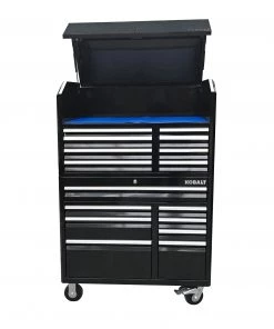Discount ✔️ Kobalt Bottom Tool Cabinets 3000 Series 41-in W x 37.5-in H 8-Drawer Steel Rolling Tool Cabinet (Black) ⭐ -Kobalt Sales Shop 15319017 scaled
