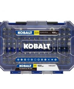 Best deal 💯 Kobalt Screwdriver Bits 1-in Set Steel Hex Shank Screwdriver Bit Set Screwdriver (100-Piece) 😍