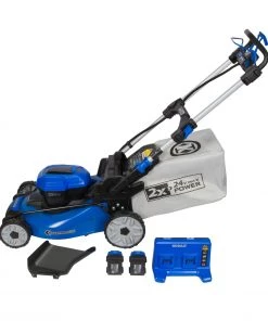 Discount 💯 Kobalt Cordless Electric Push Lawn Mowers 24-Volt Brushless 20-in Self-propelled Cordless Electric Lawn Mower 5 Ah (Battery and Charger Included) 👏