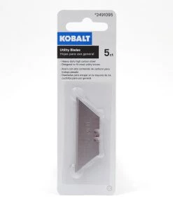 Cheapest ⌛ Kobalt Replacement Utility Blades Carbon Steel Utility Razor Blade(5-Pack) ✔️