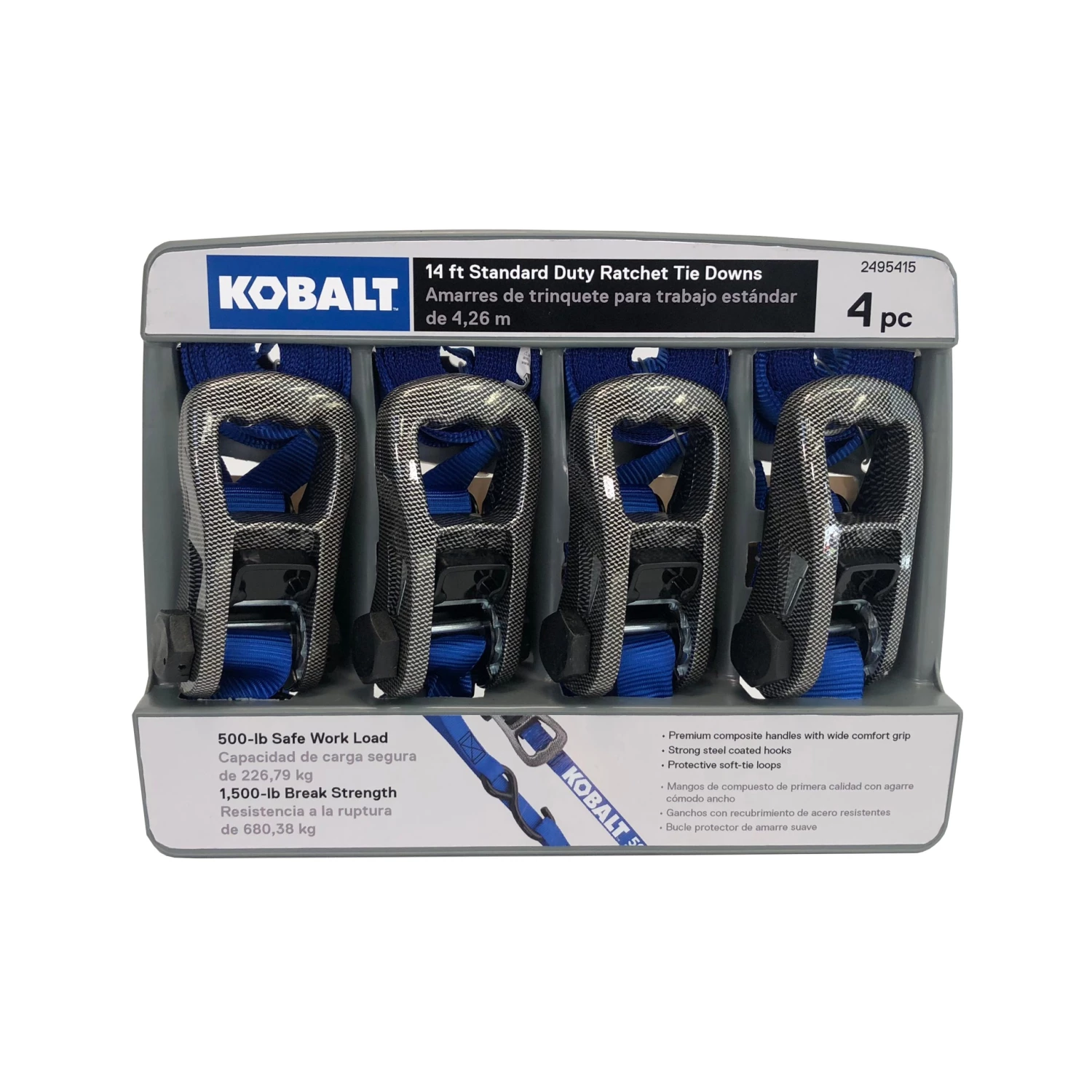 Deals β Kobalt Tie Downs 4-Pack x Tie Down Tie Down (500-lb Work Capacity) π 1 Deals β Kobalt Tie Downs 4-Pack x Tie Down Tie Down (500-lb Work Capacity) π