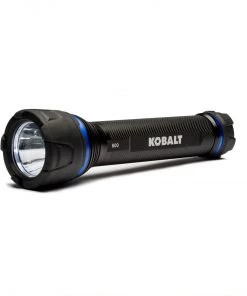 New ⭐ Kobalt Flashlights Virtually Indestructible Waterproof 600-Lumen LED Flashlight (Battery Included) ❤️