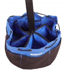 Best deal 𧨠Kobalt Tool Bags Blue Black Polyester 10-in Accessory Tool Bag π€©