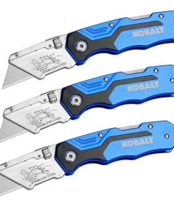 Best reviews of ⭐ Kobalt Utility Knives 18mm 3-Blade Folding Utility Knife ⌛