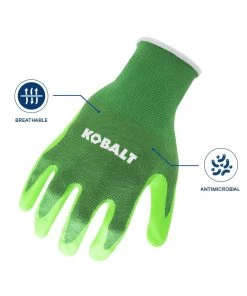Best deal 😀 Kobalt Work Gloves Unisex Bamboo Nitrile Dipped Multipurpose Gloves, Large (1-Pair) 🎁 -Kobalt Sales Shop 16395858