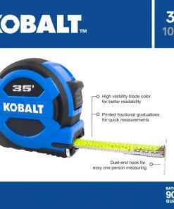 Wholesale 👏 Kobalt Tape Measures Tape measure 35-ft Tape Measure 🔔 -Kobalt Sales Shop 16463702