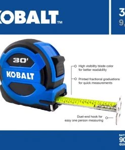 Promo 👍 Kobalt Tape measures 30-ft Tape Measure ✔️ -Kobalt Sales Shop 16609795