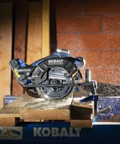 Deals 🔥 Kobalt Circular Saws 24-Volt XTR 7-1/4-in Brushless Cordless Circular Saw 🛒 -Kobalt Sales Shop 16663631 scaled
