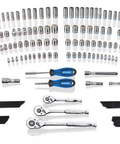 Buy 😀 Kobalt Mechanics Tool Sets 232-Piece Standard (SAE) and Metric Combination Polished Chrome Mechanics Tool Set (1/4-in; 3/8-in; 1/2-in;) 🎉 -Kobalt Sales Shop 16663705 scaled
