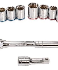 Buy 😀 Kobalt Mechanics Tool Sets 232-Piece Standard (SAE) and Metric Combination Polished Chrome Mechanics Tool Set (1/4-in; 3/8-in; 1/2-in;) 🎉 -Kobalt Sales Shop 16663707