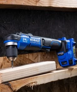 Outlet 👍 Kobalt Drills 24-volt Max 3/8-in Brushless Right Angle Cordless Drill 😍 -Kobalt Sales Shop 16680286