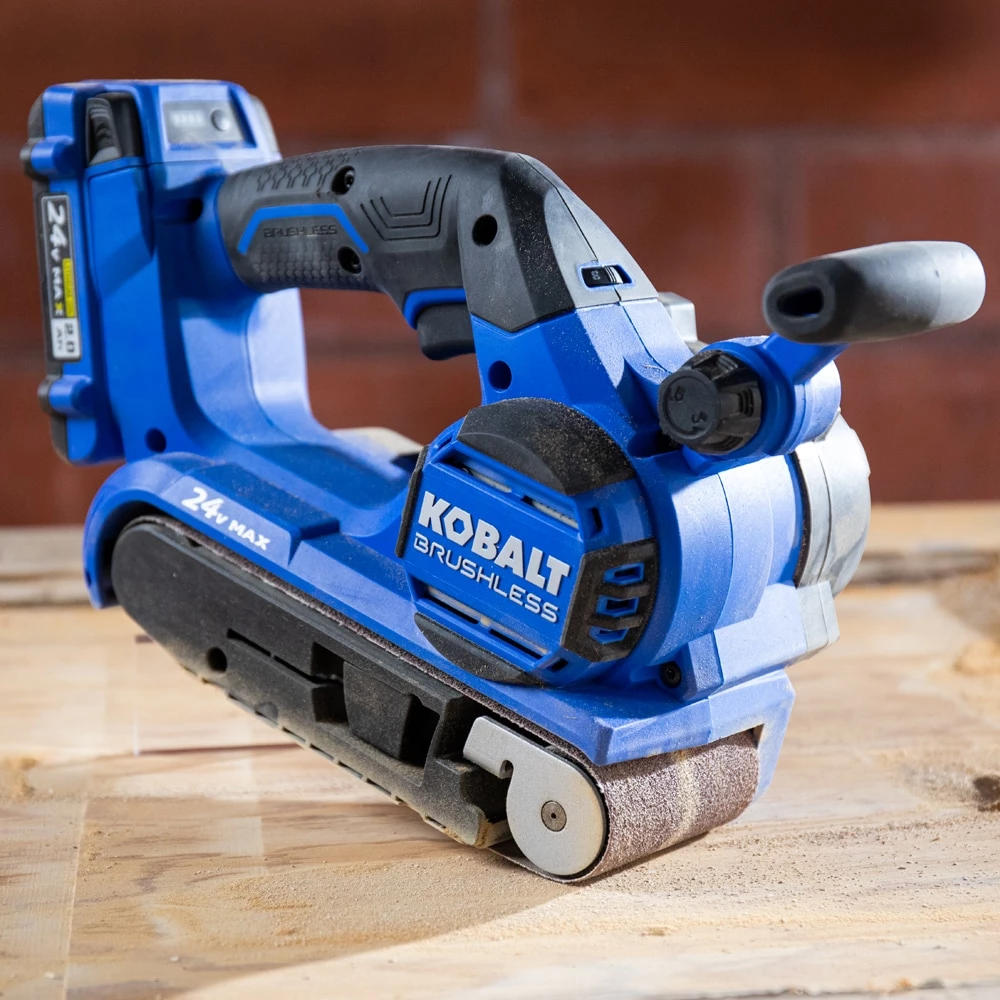 Outlet π― Kobalt Power Sanders Kobalt 24V MAX 24-Volt Brushless Cordless Variable Belt Sander with Dust Management π 15 Outlet π― Kobalt Power Sanders Kobalt 24V MAX 24-Volt Brushless Cordless Variable Belt Sander with Dust Management π - Image 15
