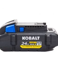 Best Sale 🌟 Kobalt Power Tool Batteries & Chargers Ultimate Output 24-Volt Max 4 Amp-Hour Lithium Power Tool Battery 🔔