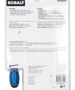 Cheap ✨ Kobalt Screwdrivers 10-Piece Plastic Handle Magnetic Set Screwdriver Set 🎉 -Kobalt Sales Shop 17117347