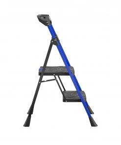 Wholesale 🤩 Kobalt Step Stools 2-Step 300-lb Capacity Black Steel Foldable Step Stool ❤️ -Kobalt Sales Shop 17788044