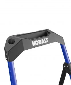 Wholesale 🤩 Kobalt Step Stools 2-Step 300-lb Capacity Black Steel Foldable Step Stool ❤️ -Kobalt Sales Shop 17788047