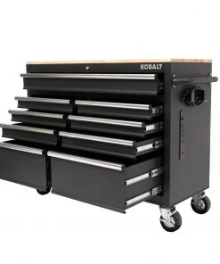 Best deal 💯 Kobalt Work Benches 46.1-in W x 37.2-in H 9-Drawer Rubber Work Bench ✨ -Kobalt Sales Shop 17902368 scaled