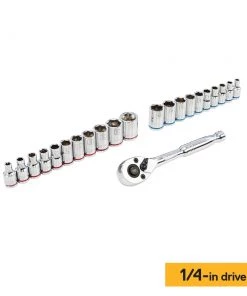 Deals 🌟 Kobalt Mechanics Tool Sets Centennial 100-Piece Standard (SAE) and Metric Combination Polished Chrome Mechanics Tool Set (1/4-in; 3/8-in) 🤩 -Kobalt Sales Shop 40333059