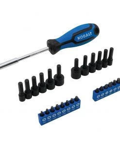 Deals 🌟 Kobalt Mechanics Tool Sets Centennial 100-Piece Standard (SAE) and Metric Combination Polished Chrome Mechanics Tool Set (1/4-in; 3/8-in) 🤩 -Kobalt Sales Shop 40333064 scaled