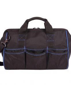New 🎁 Kobalt Tool Bags Blue Black Polyester 16-in Zippered Cargo Bag 🤩 -Kobalt Sales Shop 40642756 scaled