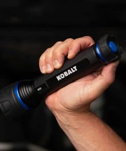New ⭐ Kobalt Flashlights Virtually Indestructible Waterproof 600-Lumen LED Flashlight (Battery Included) ❤️ -Kobalt Sales Shop 40778318 scaled