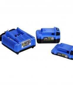 Brand new 👏 Kobalt Power Tool Batteries & Chargers 24-Volt Max 2-Pack 2 Amp-Hour; 4 Amp-Hour Lithium Power Tool Battery Kit (Charger Included) 🎁 -Kobalt Sales Shop 40780880