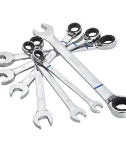 Discount 🛒 Kobalt Ratchet Wrenches & Sets 7-Piece Set 12-Point Metric Ratchet Wrench Set 👍
