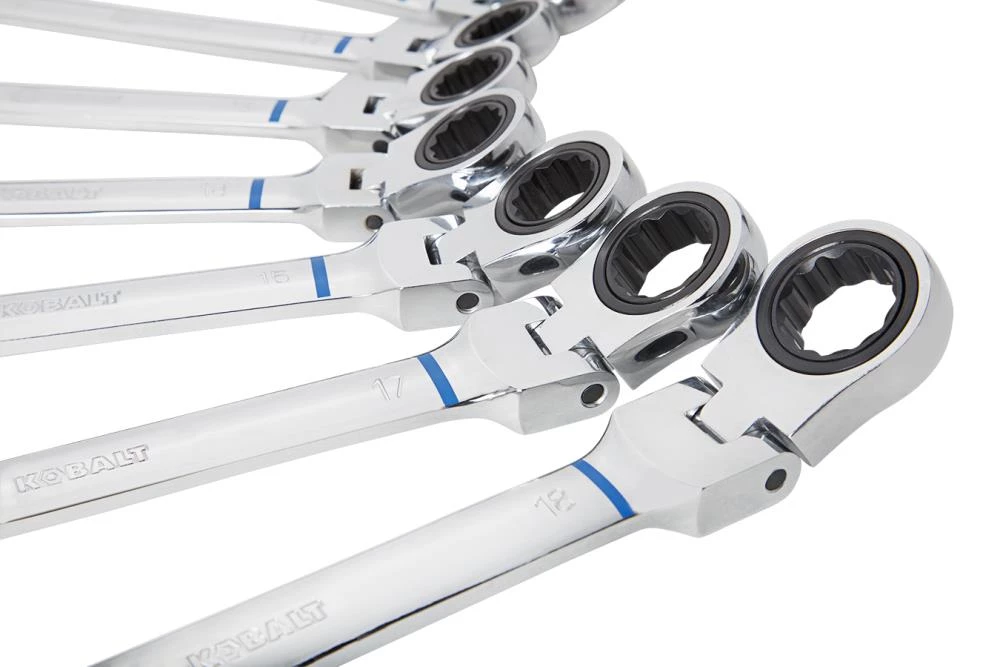 Top 10 π Kobalt Ratchet Wrenches & Sets 8-Piece Set 12-Point Metric Flexible Head Ratchet Wrench Set β 2 Top 10 π Kobalt Ratchet Wrenches & Sets 8-Piece Set 12-Point Metric Flexible Head Ratchet Wrench Set β - Image 2
