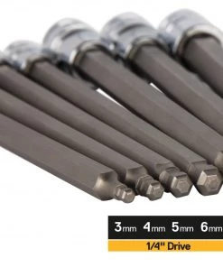 Promo 😀 Kobalt Driver Sockets & Sets 7-Piece 1/4-in; 3/8-in Drive Set Hex Bit Metric Driver Socket Set 🤩 -Kobalt Sales Shop 40950588 scaled