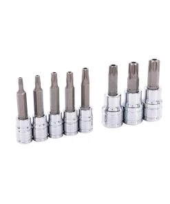 Wholesale π― Kobalt Driver Sockets & Sets 8-Piece 1/4-in; 3/8-in Drive Set Tamper-Proof Torx Bit Tamper-Proof Driver Socket Set β€οΈ
