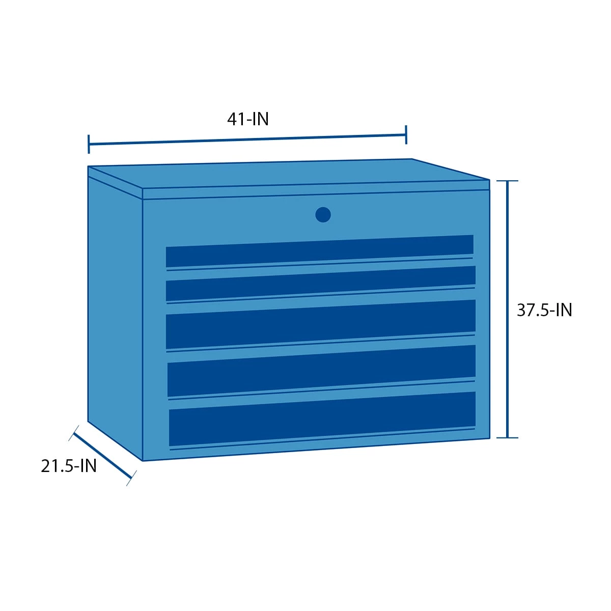 Best Sale π― Kobalt Bottom Tool Cabinets 3000 Series 41-in W x 37.5-in H 8-Drawer Stainless Steel Rolling Tool Cabinet (Stainless Steel) β€οΈ 4 Best Sale π― Kobalt Bottom Tool Cabinets 3000 Series 41-in W x 37.5-in H 8-Drawer Stainless Steel Rolling Tool Cabinet (Stainless Steel) β€οΈ - Image 4