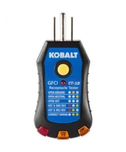 Deals 🌟 Kobalt Test Meters 110V To 125-Volt Analog Receptacle Specialty Meter 🛒
