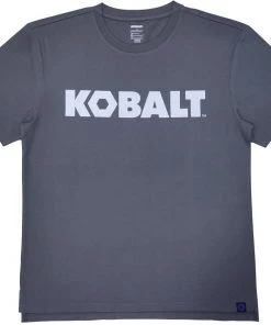 Best Sale 👍 Kobalt Work Shirts Men's XX-Large Textured Cotton Short sleeve Graphic T-shirt Work Shirt ⭐