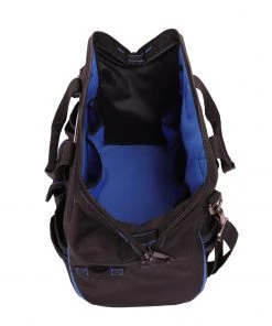 New 🎁 Kobalt Tool Bags Blue Black Polyester 16-in Zippered Cargo Bag 🤩 -Kobalt Sales Shop 42143865 scaled