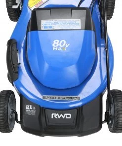 Best Pirce 👏 Kobalt Cordless Electric Push Lawn Mowers 80-Volt Max Brushless 21-in Self-propelled Cordless Electric Lawn Mower 6 Ah (Battery and Charger Included) 👏 -Kobalt Sales Shop 42448607