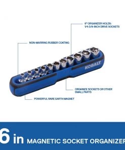 Hot Sale ⭐ Kobalt Tool Storage Accessories Rubber-coated, Magnetic Steel 6-inch Magnetic Accessory 🧨 -Kobalt Sales Shop 42520949
