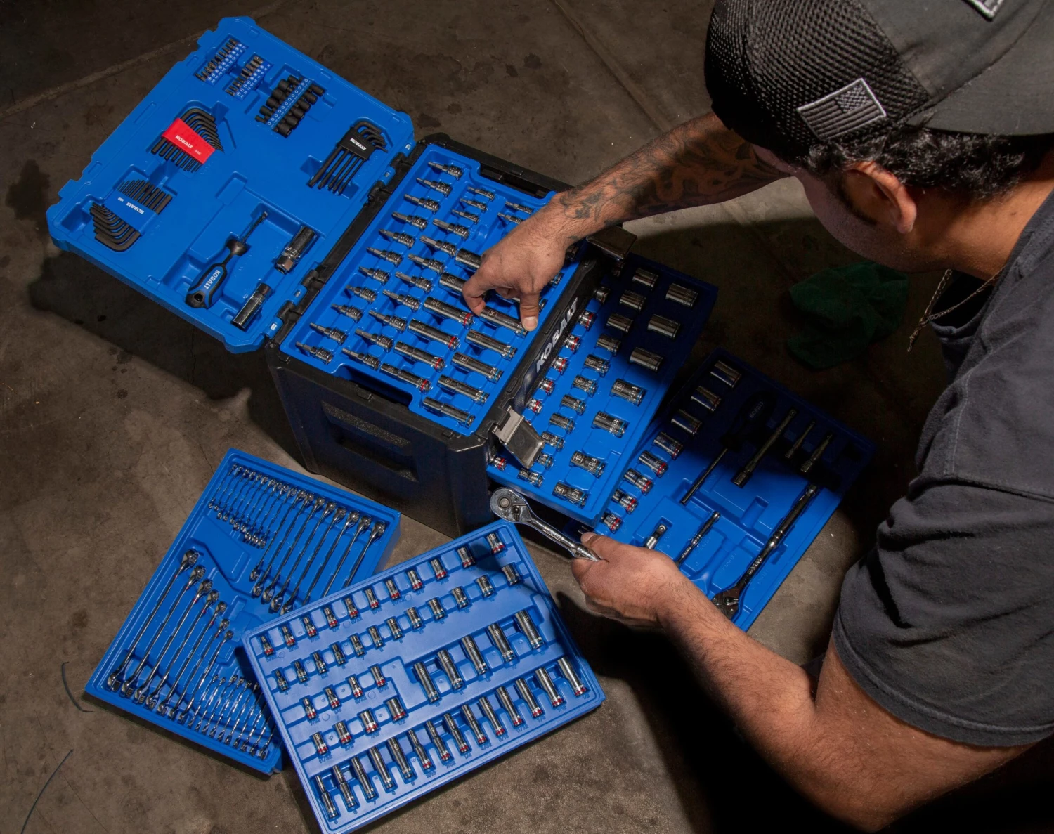 Coupon π Kobalt Mechanics Tool Sets 250-Piece Standard (SAE) and Metric Combination Polished Chrome Mechanics Tool Set (1/4-in; 3/8-in) π 10 Coupon π Kobalt Mechanics Tool Sets 250-Piece Standard (SAE) and Metric Combination Polished Chrome Mechanics Tool Set (1/4-in; 3/8-in) π - Image 10