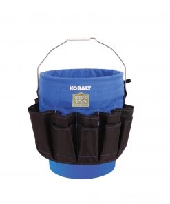 Top 10 🔔 Kobalt Tool Bags Blue Black Polyester 18-in 5-Gallon Bucket Organizer ✨
